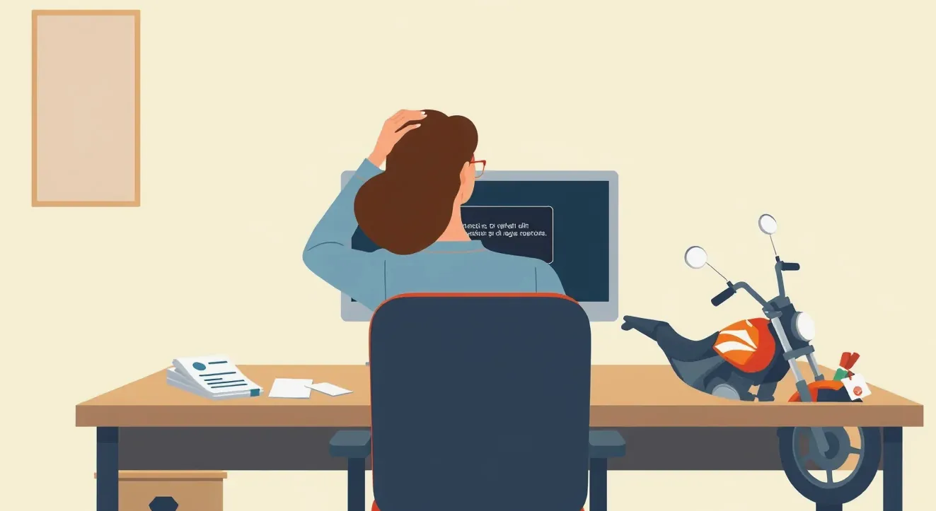 Detailný pohľad na zelenú kartu poistenia a technický preukaz vozidla