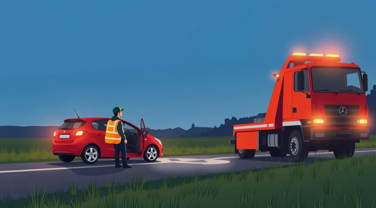 Poškodený lak a preliačené dvere osobného auta po nočnom incidente na parkovisku