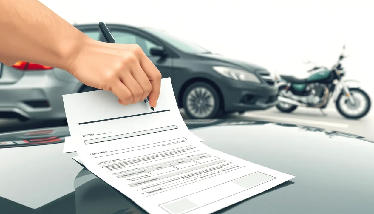 Vodič kontrolujúci poistnú zmluvu a doklady k automobilu