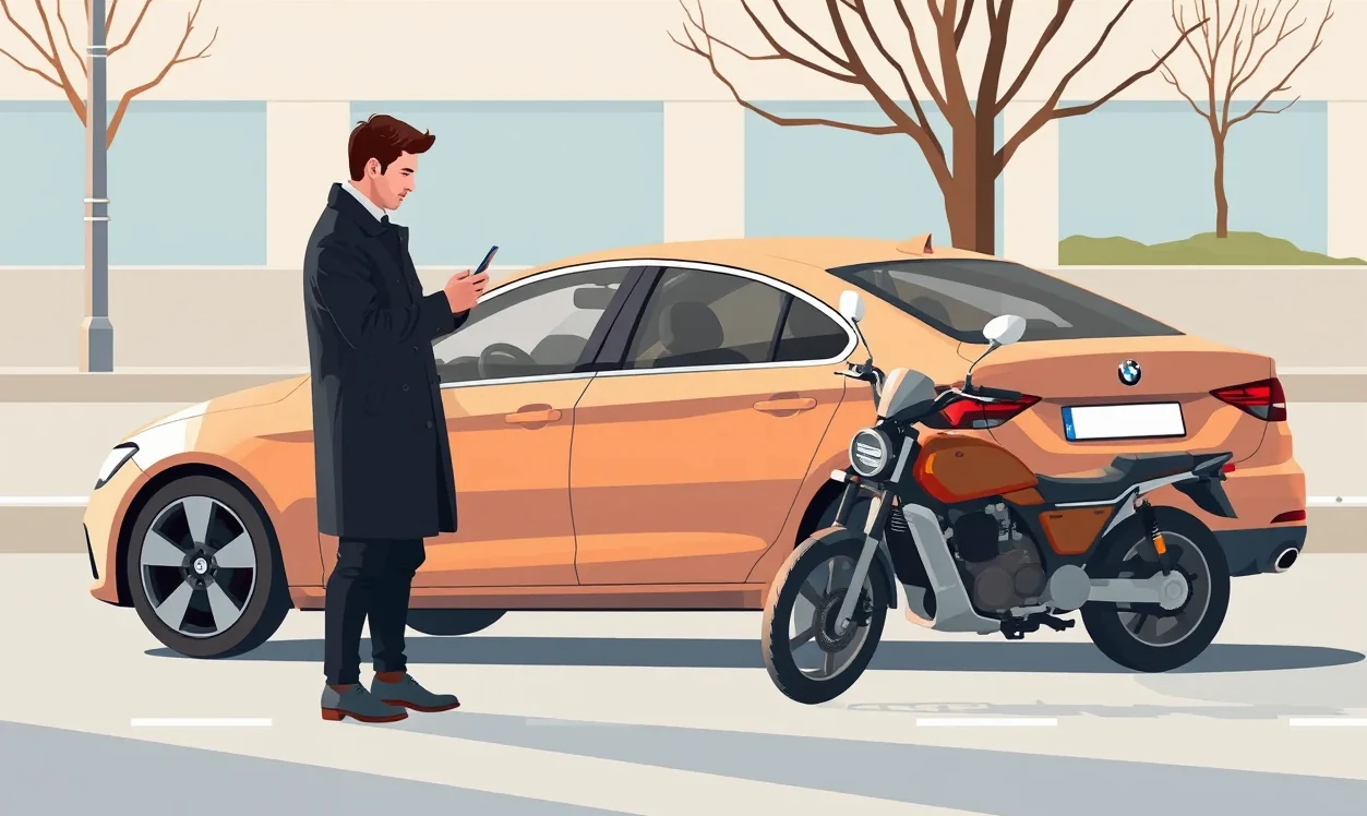Predná maska a svetlomet moderného vozidla Jaguar zaparkovaného pred modernou budovou