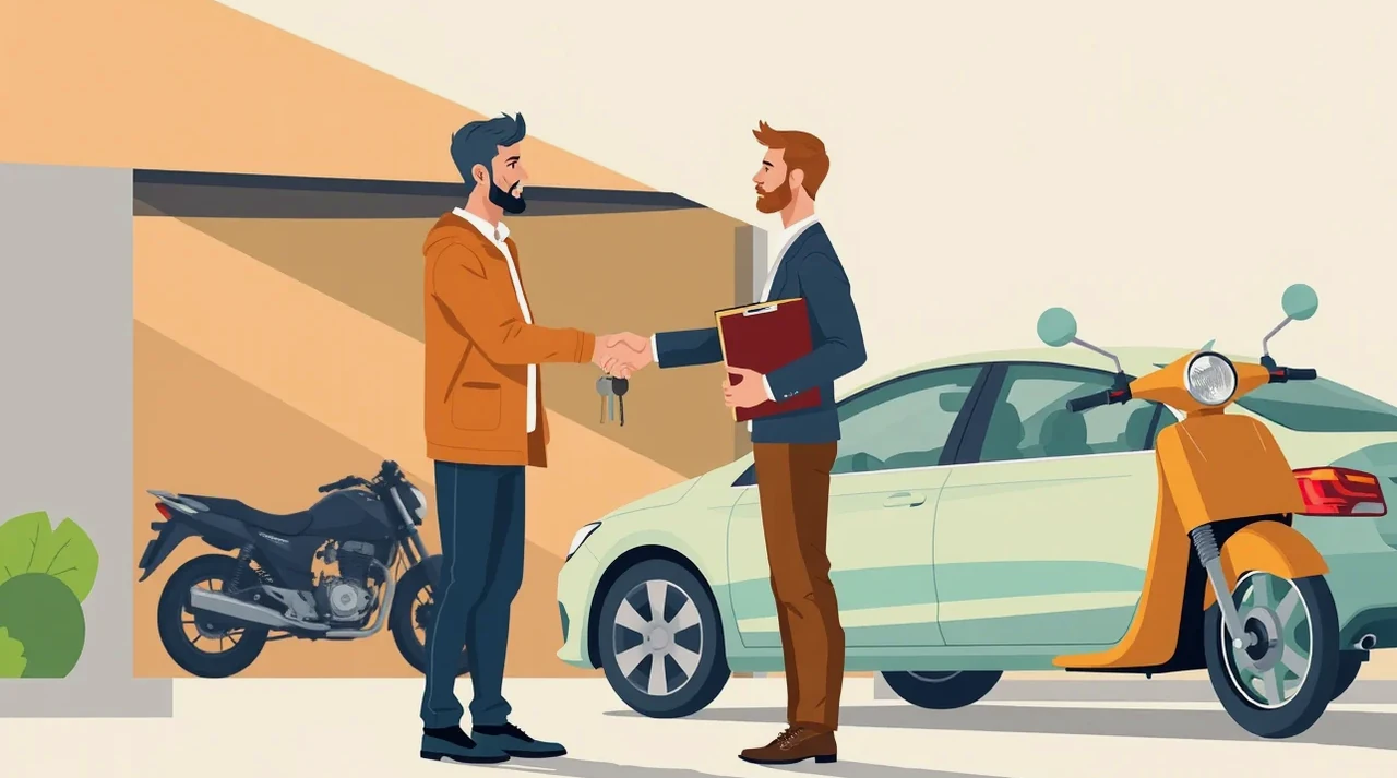 Vodič vypĺňa tlačivo správy o nehode na kapote poškodeného automobilu