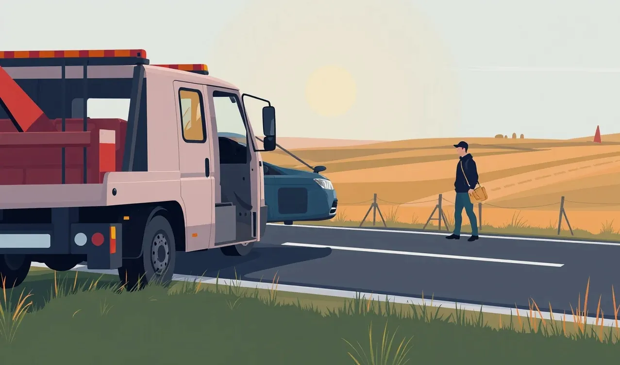 Starší vodič drží v ruke list z poisťovne a kontroluje zmluvu na auto pri stole