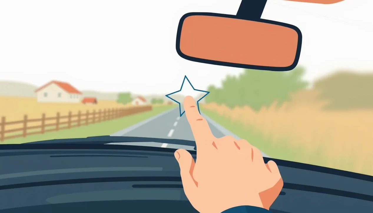 Prázdne parkovacie miesto s rozbitým sklom po krádeži motorového vozidla